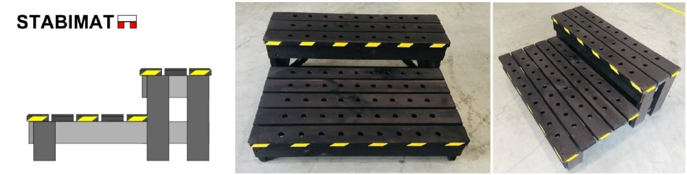 podest roboczy do obrabiarek