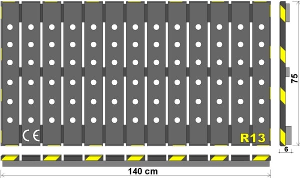 podesty drewniane stanowiskowe do obrabiarek