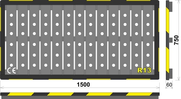 podesty maszynowe drewniane