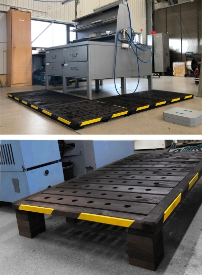 podesty drewniane maszynowe 